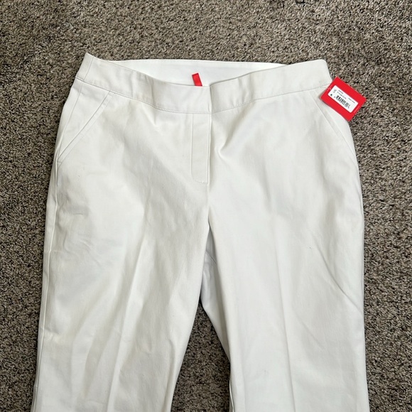 Spanx sliver lining kicks flair pant classic white pull on size large P new - Picture 5 of 10